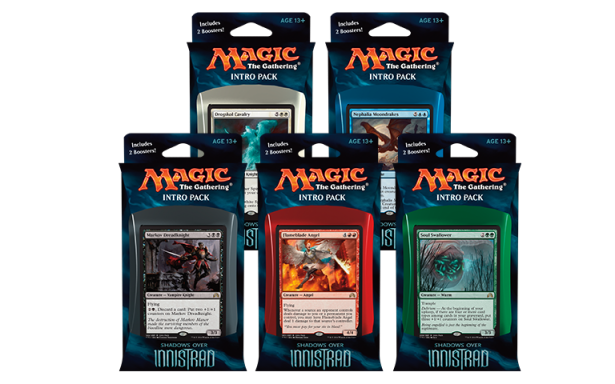 Intro Packy ze Shadows over Innistrad